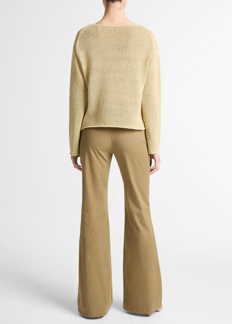 Vince Italian Stretch-Cotton Flare Pant outlook