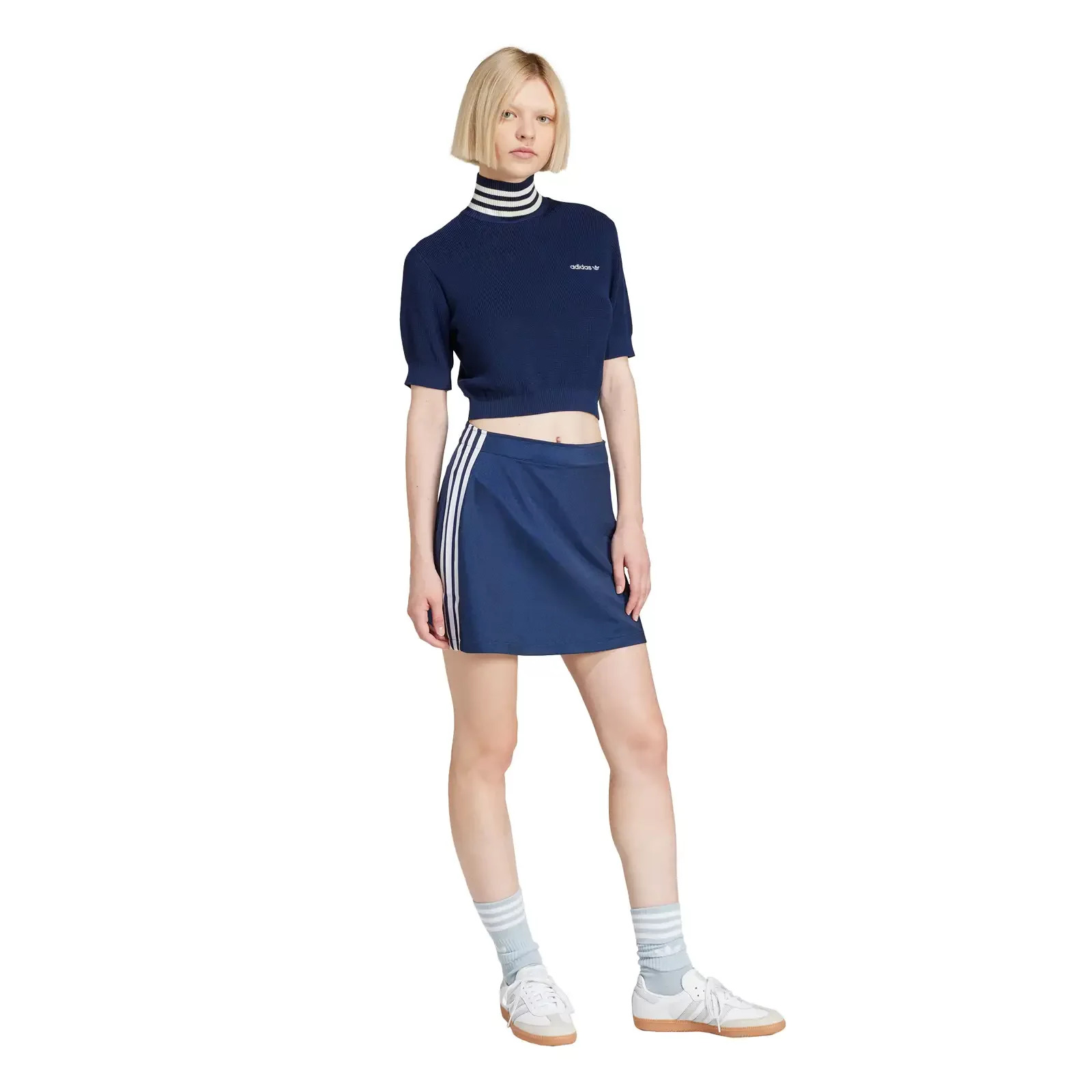 adidas Cropped Golf "Night Indigo Off White" (JC7680) - 4