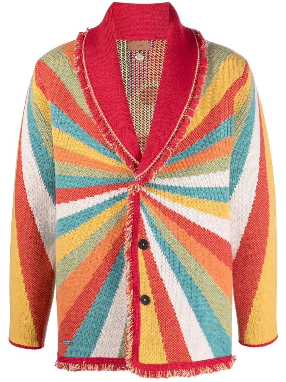 Psychedelic Lips Icon cardigan - 1