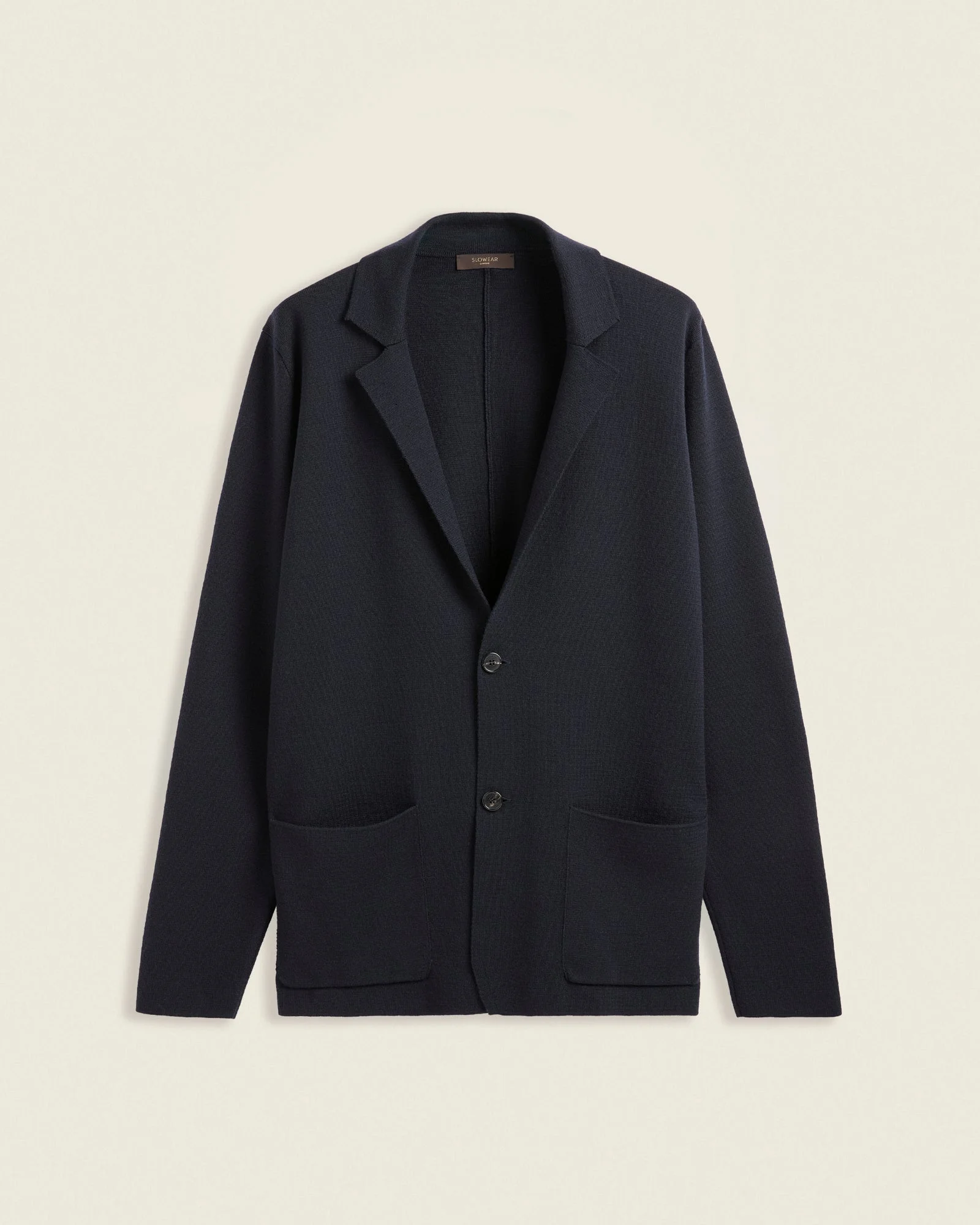 Wool singlebreasted blazer - 1