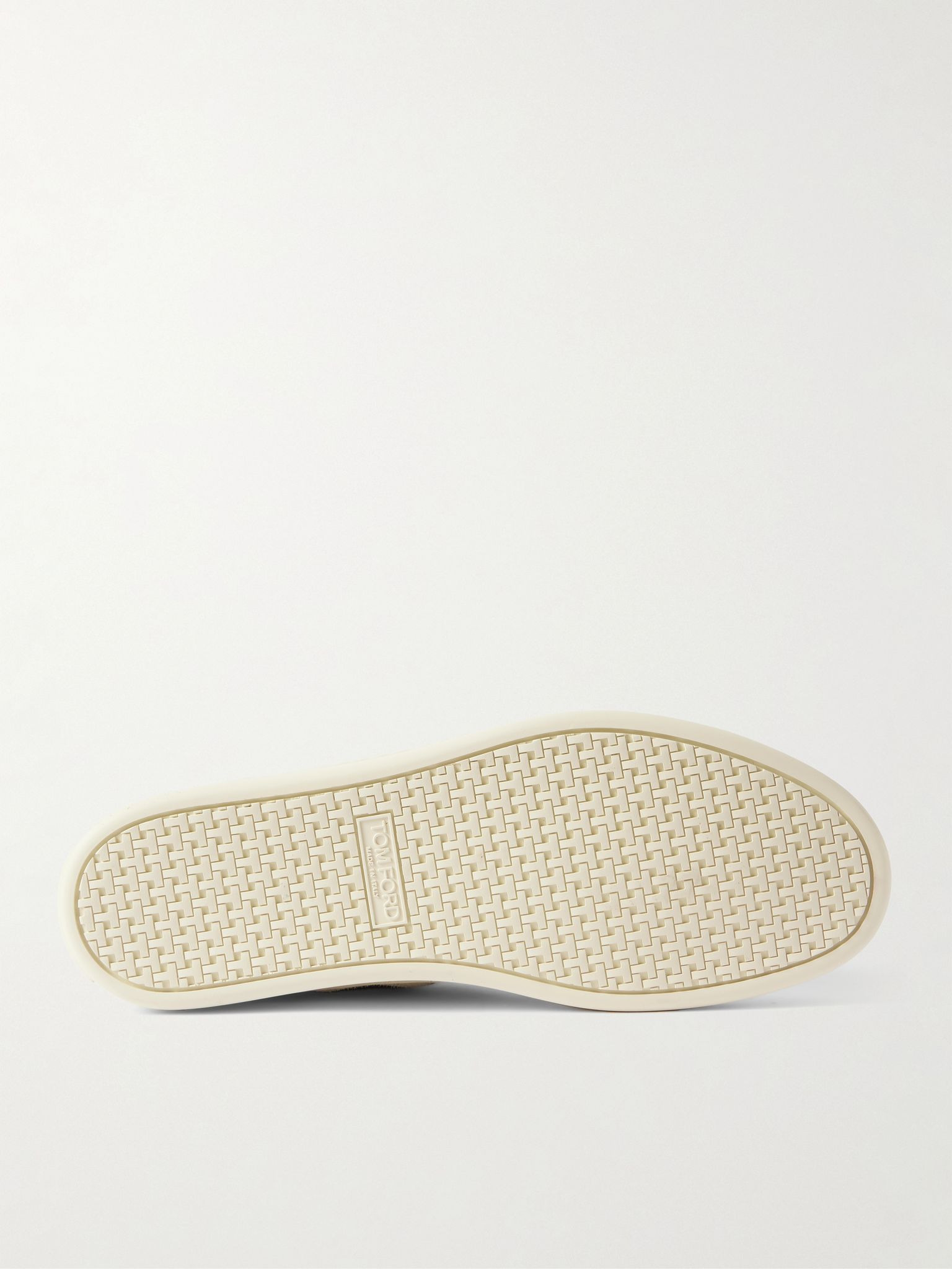 Warwick Perforated Suede Sneakers Beige - 3
