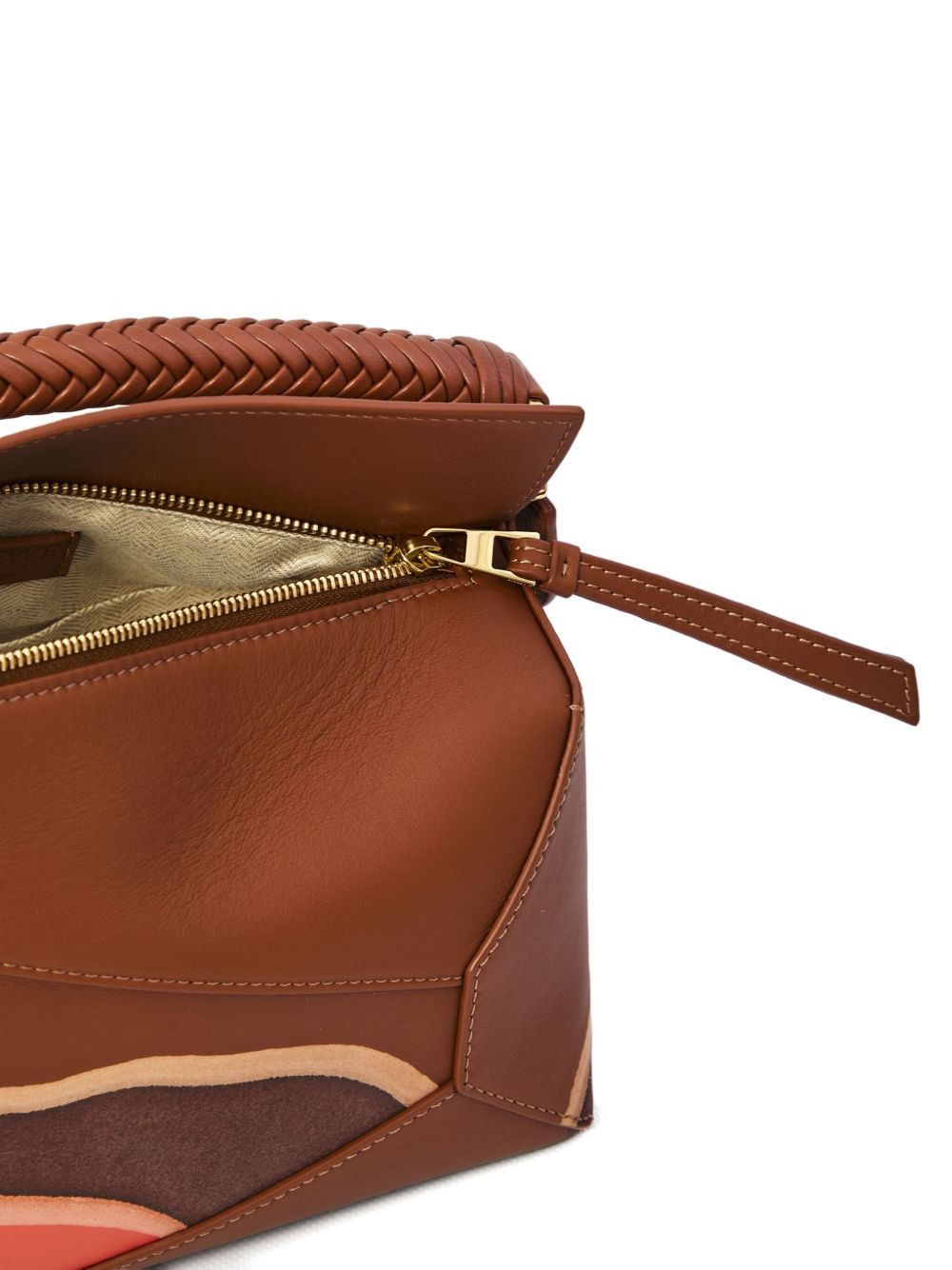 small Puzzle Edge calfskin tote bag - 4