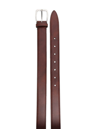 Brunello Cucinelli buckle leather belt outlook