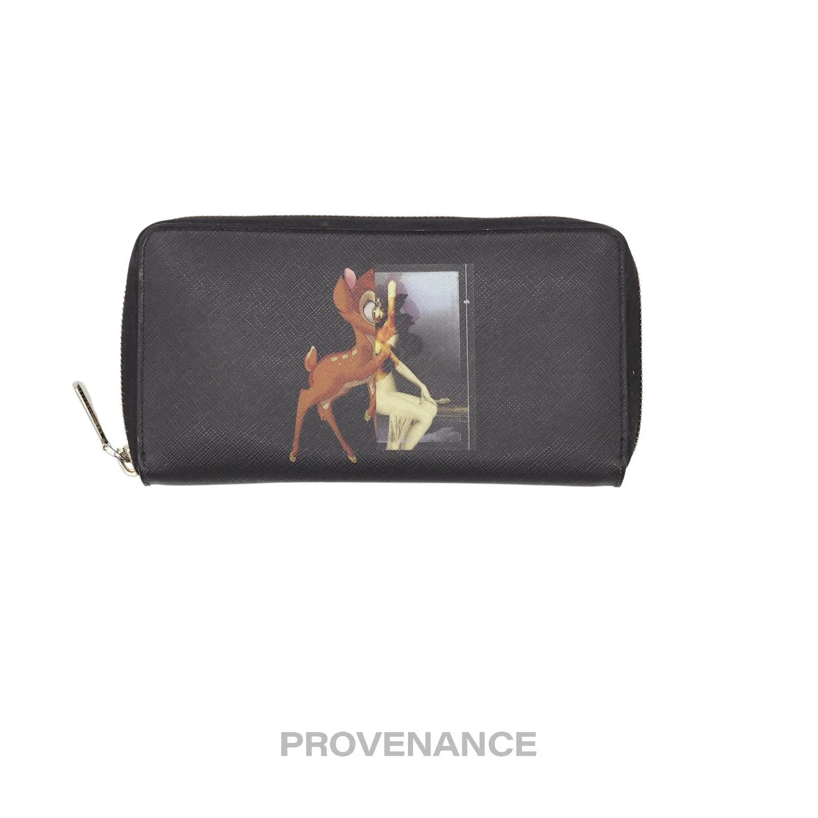 Givenchy x Disney Zip Long Wallet - Bambi Black - 1