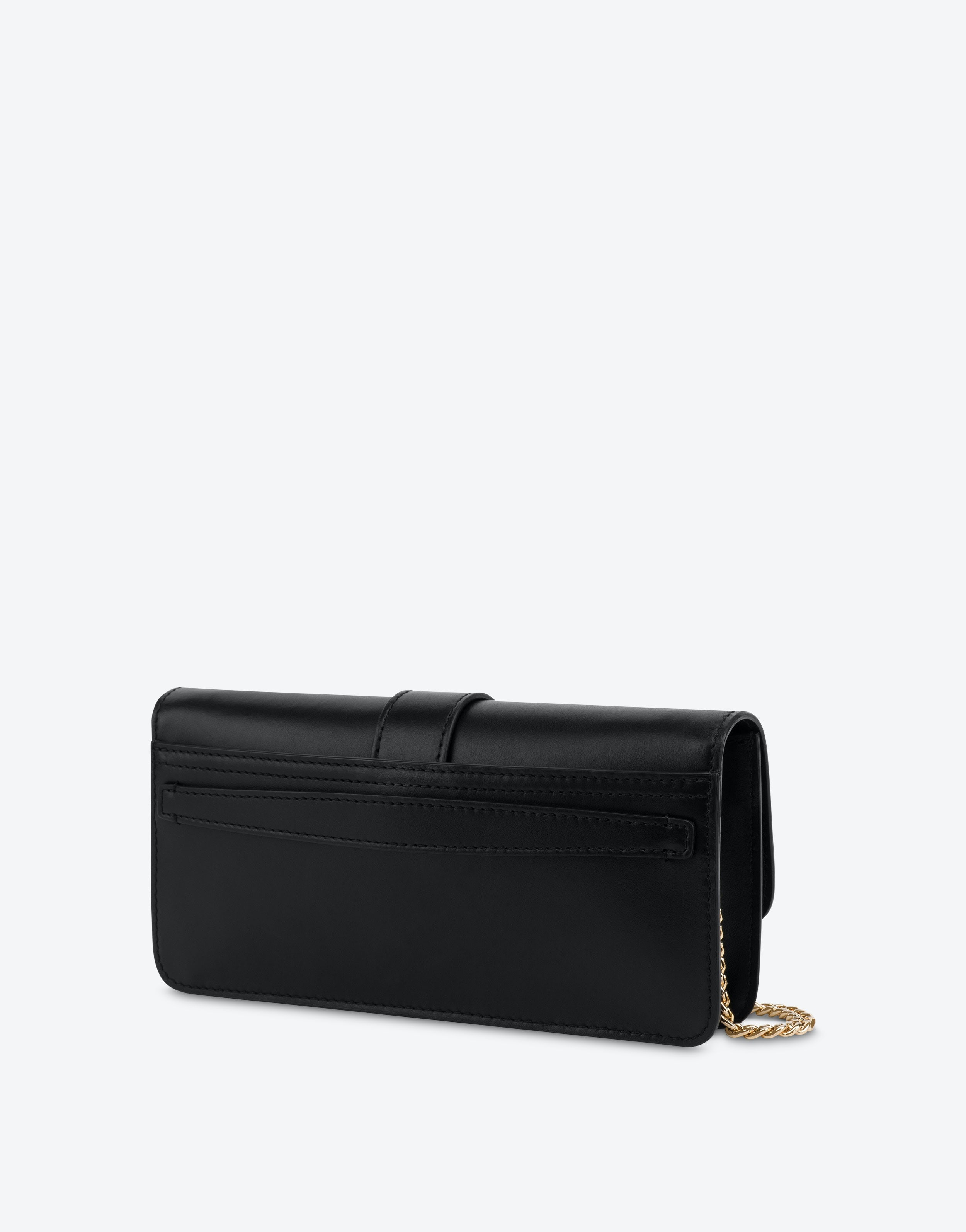 HEART LOCK CALFSKIN CLUTCH - 2