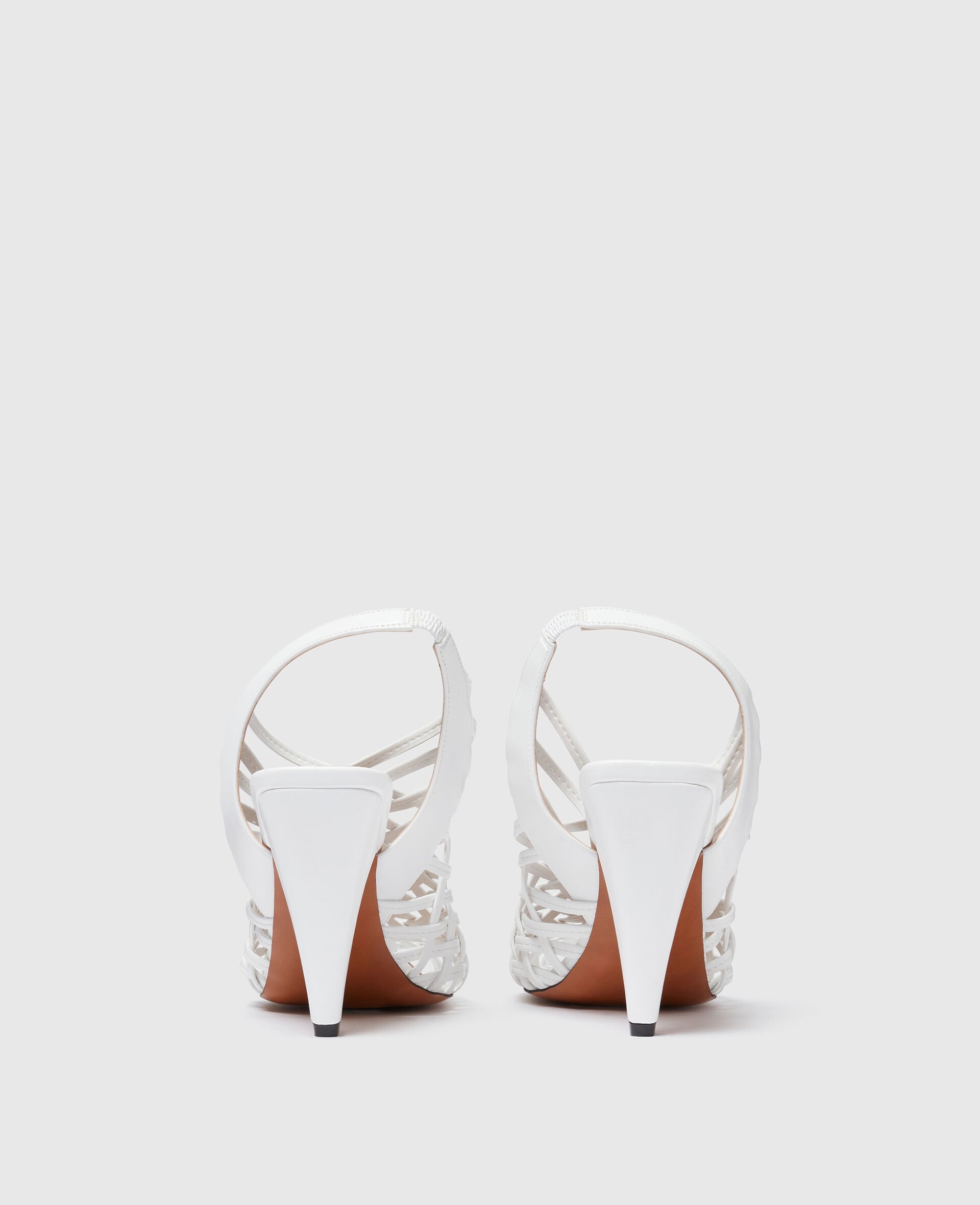 Stella Spur Woven Slingbacks - 4