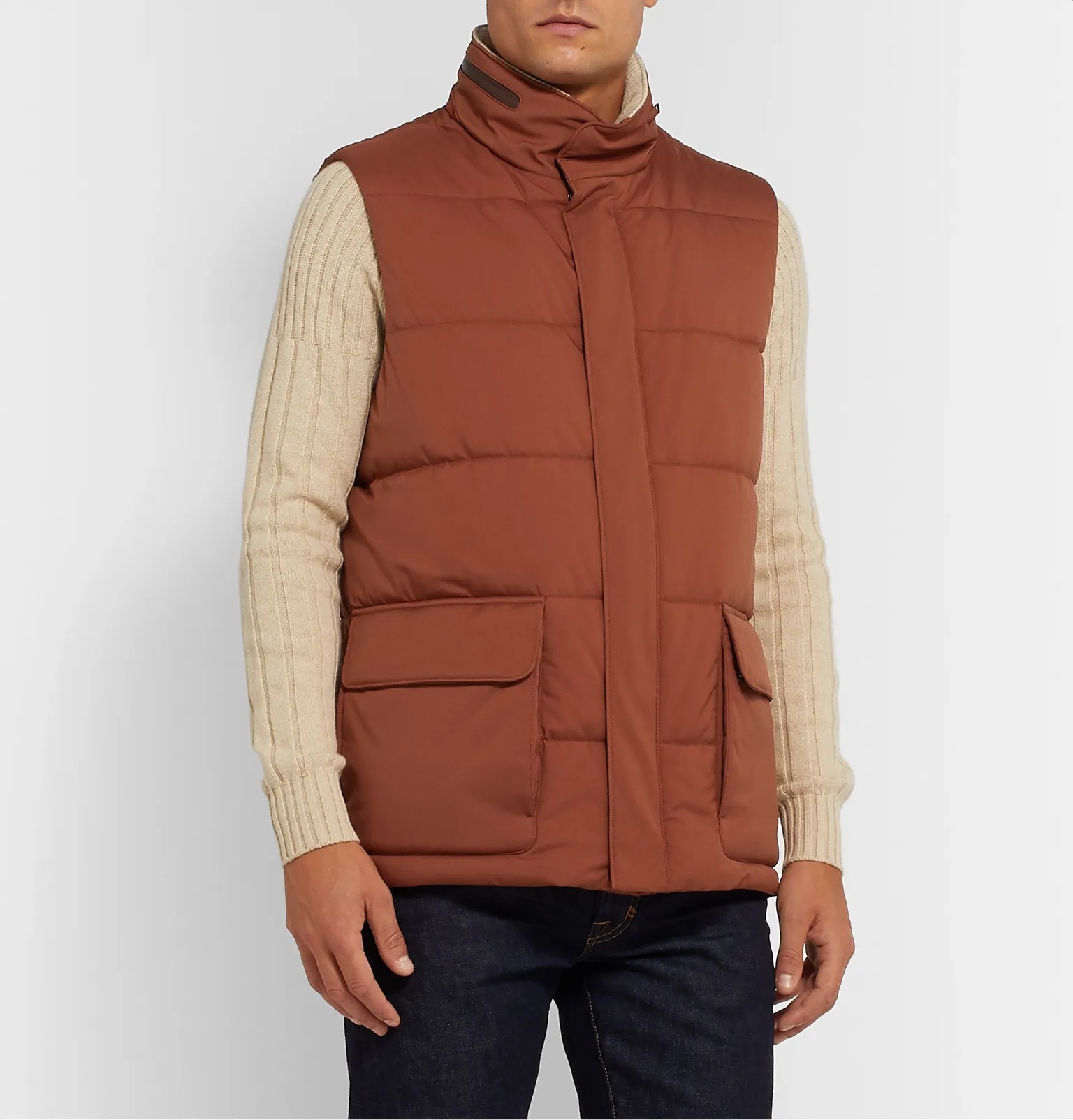 Storm System Quilted Shell Hooded Gilet - 4