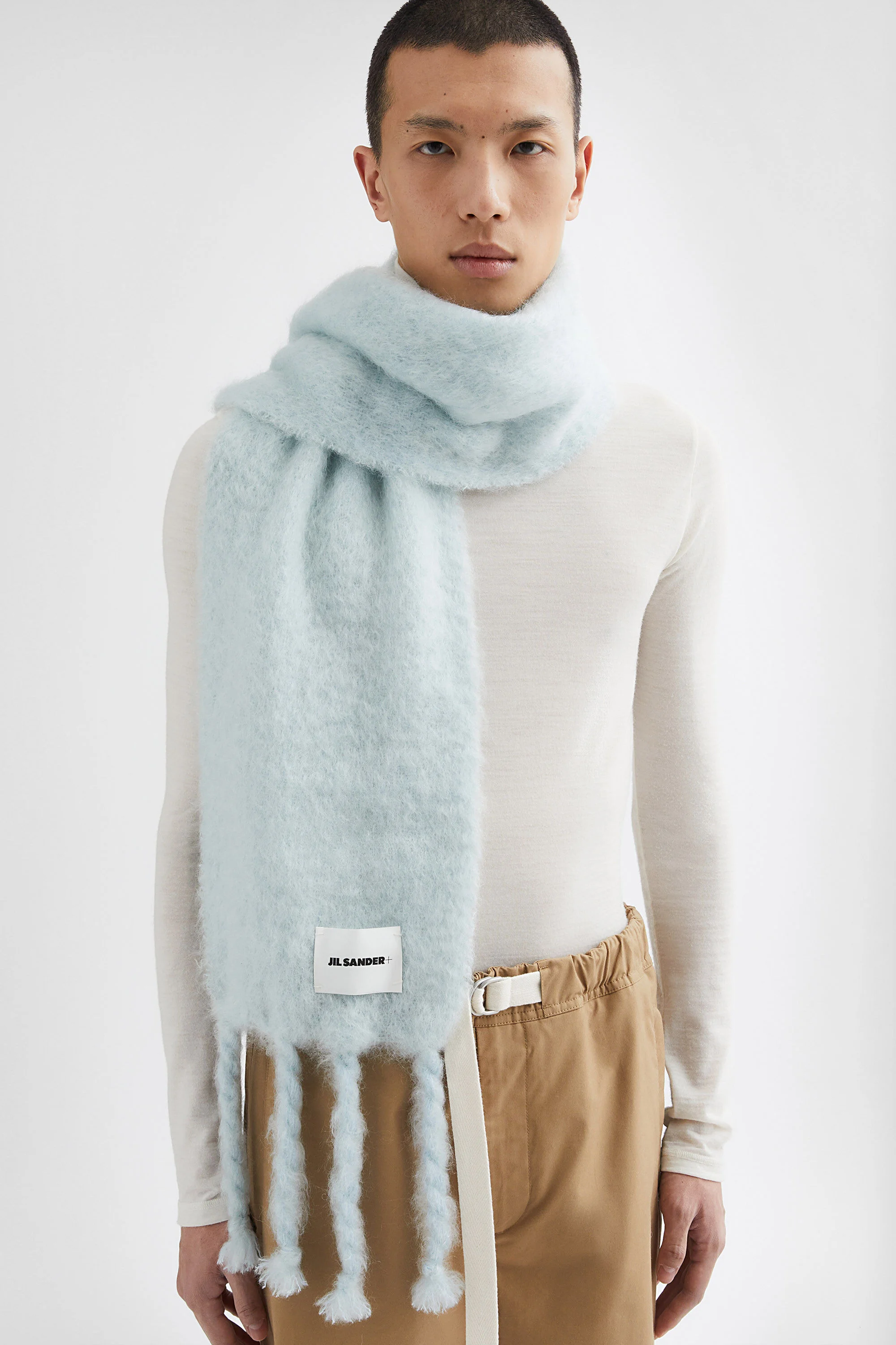 Wool Blend Scarf - 1