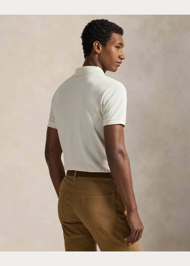 The Iconic Custom Slim Fit Mesh Polo 4