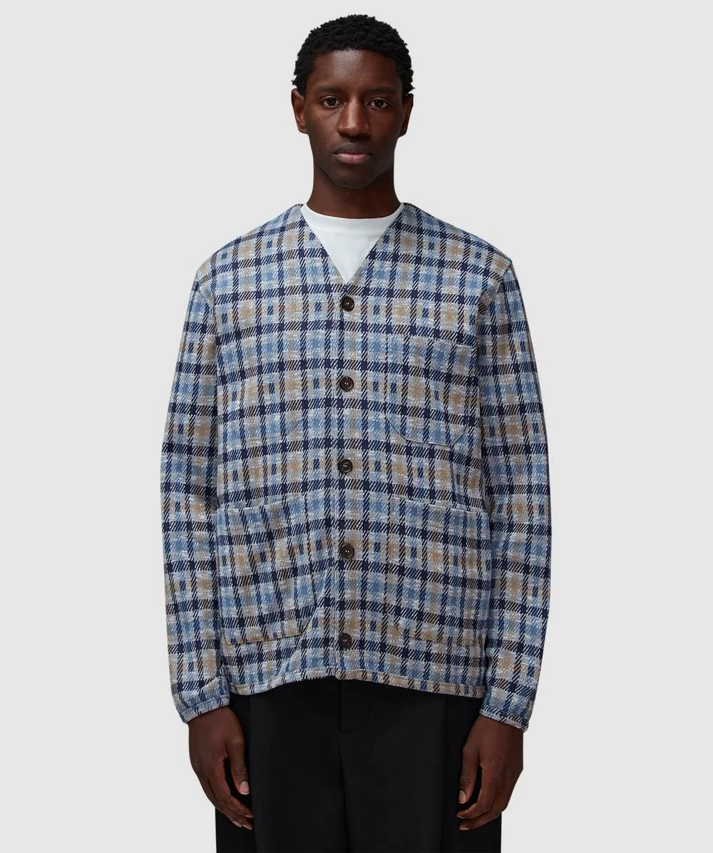 Summer check cardigan - 1