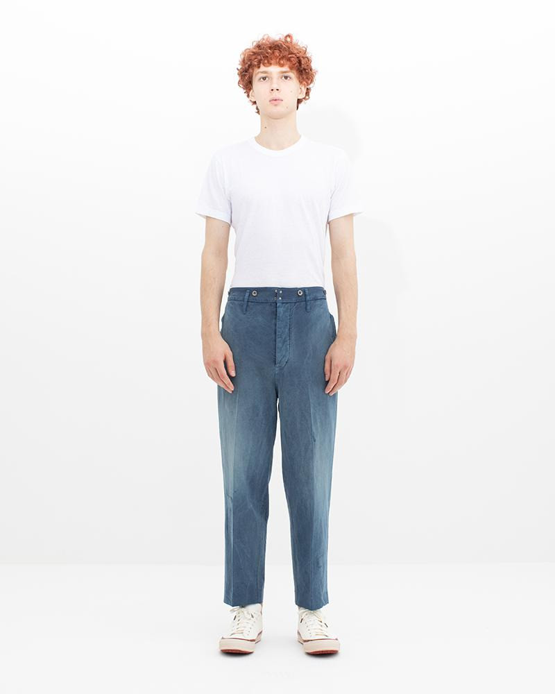 visvim PASTORAL HW PANTS DMGD BLUE outlook