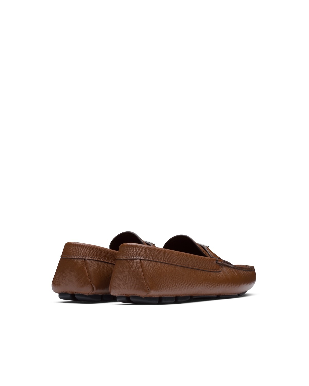 Saffiano leather loafers - 5