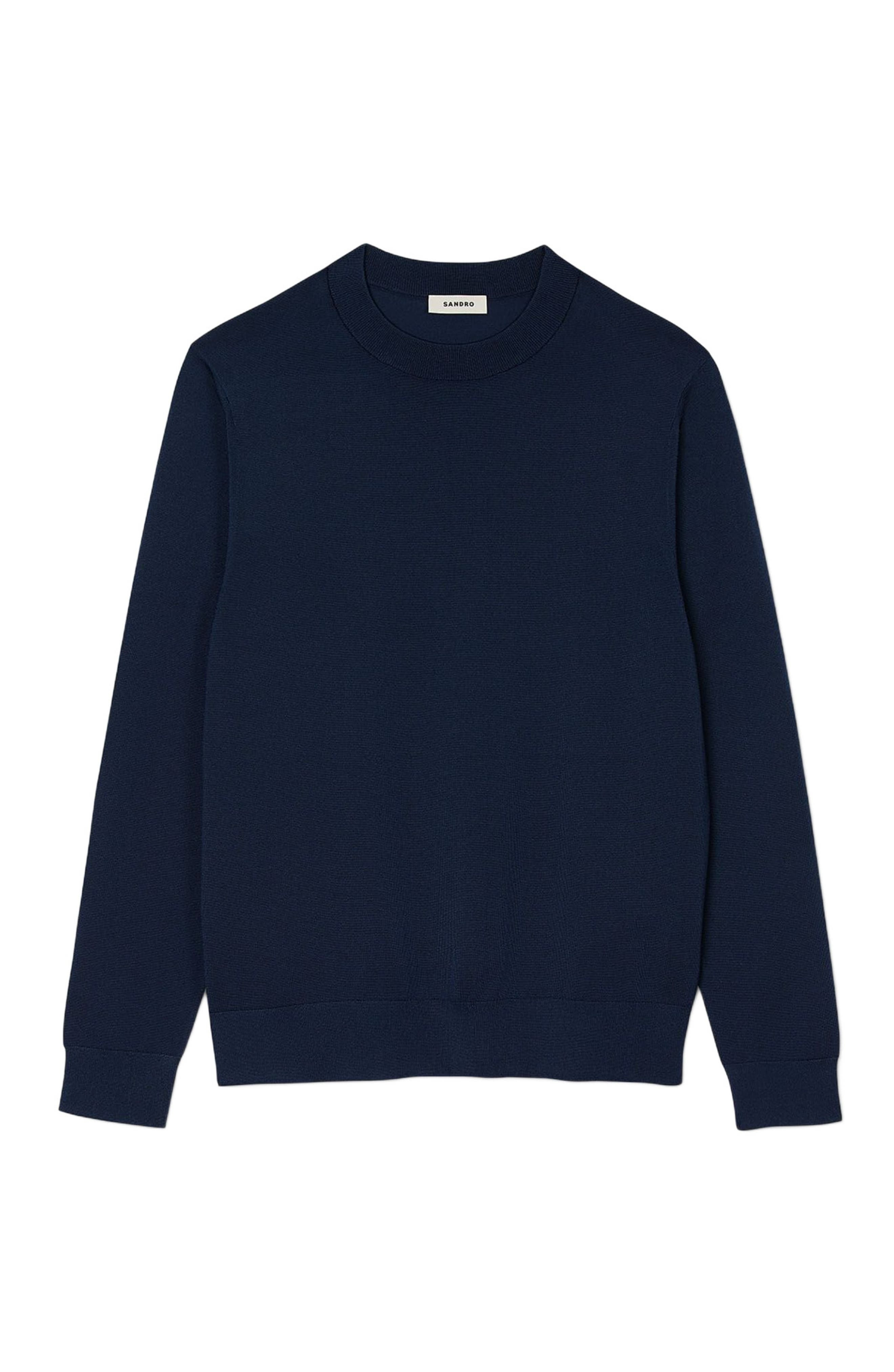 SANDRO Fine knit sweater in Royal Blue at Nordstrom - 5
