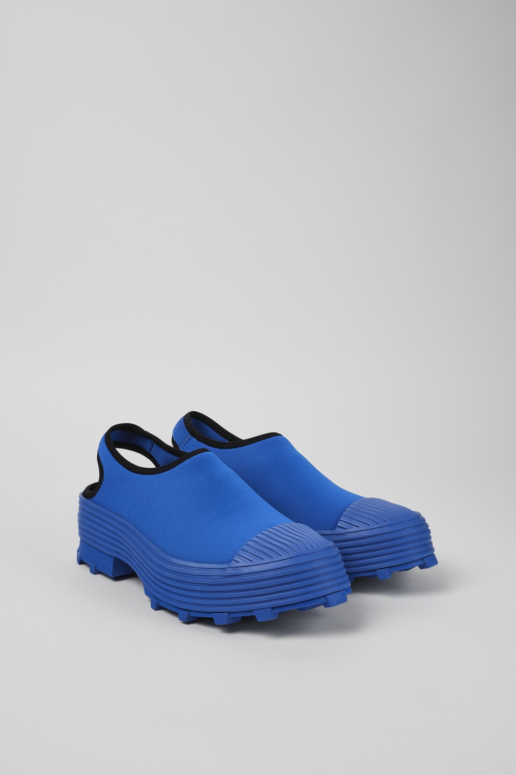Blue Textile Clog - 2