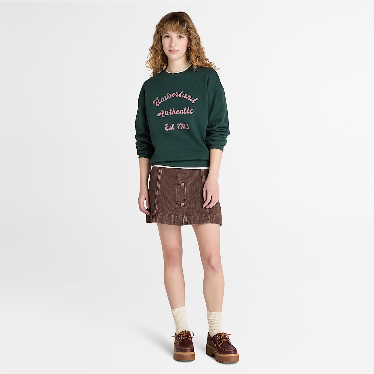 Women's Washed Corduroy Skirt - 3