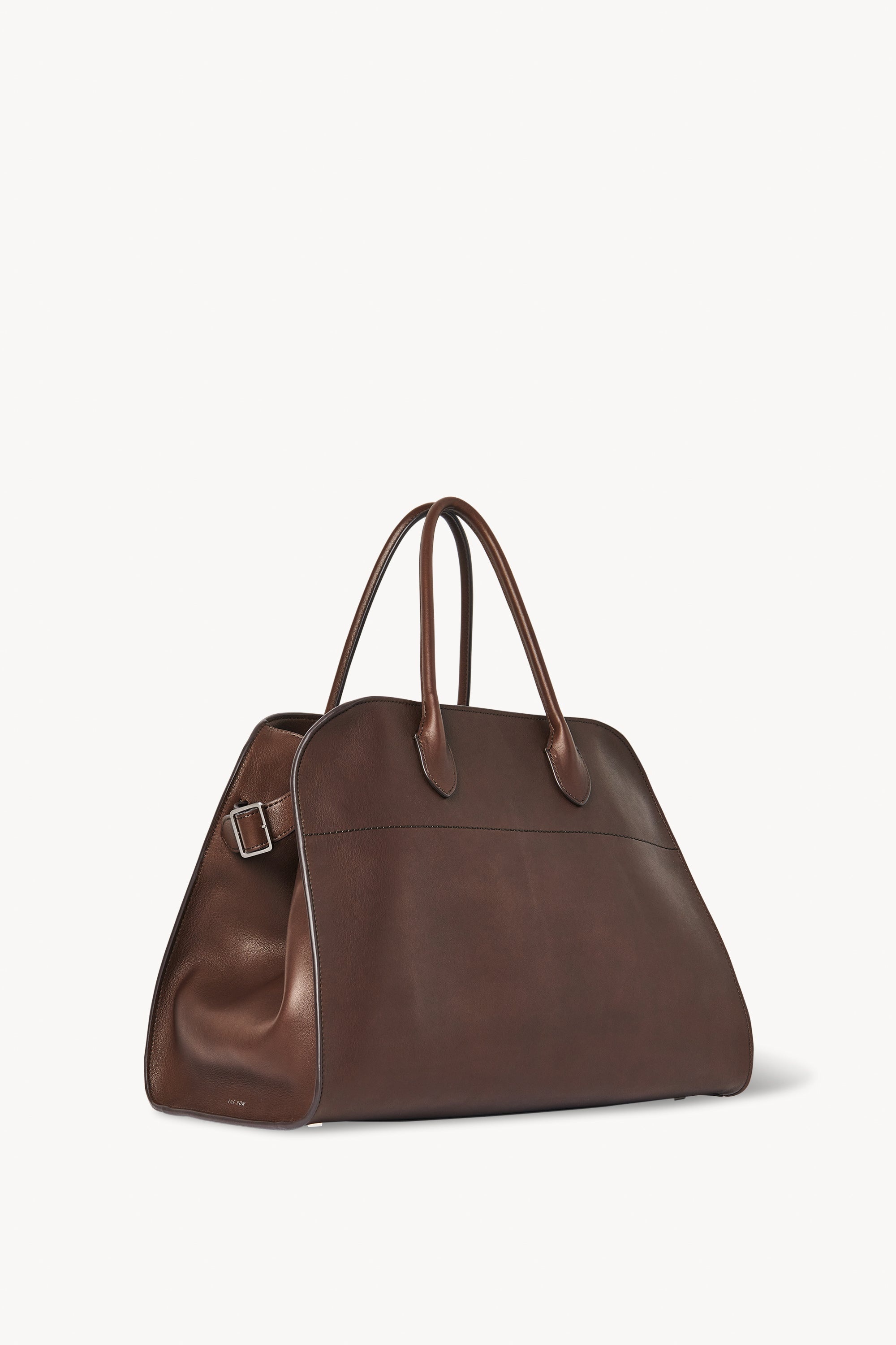 The Row Soft Margaux 15 Bag in Leather | REVERSIBLE