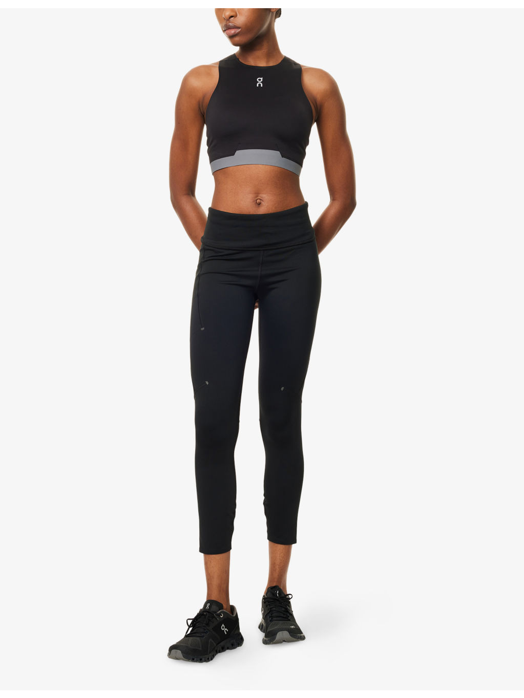 Train 2-in-1 Crop Workout Top - 2