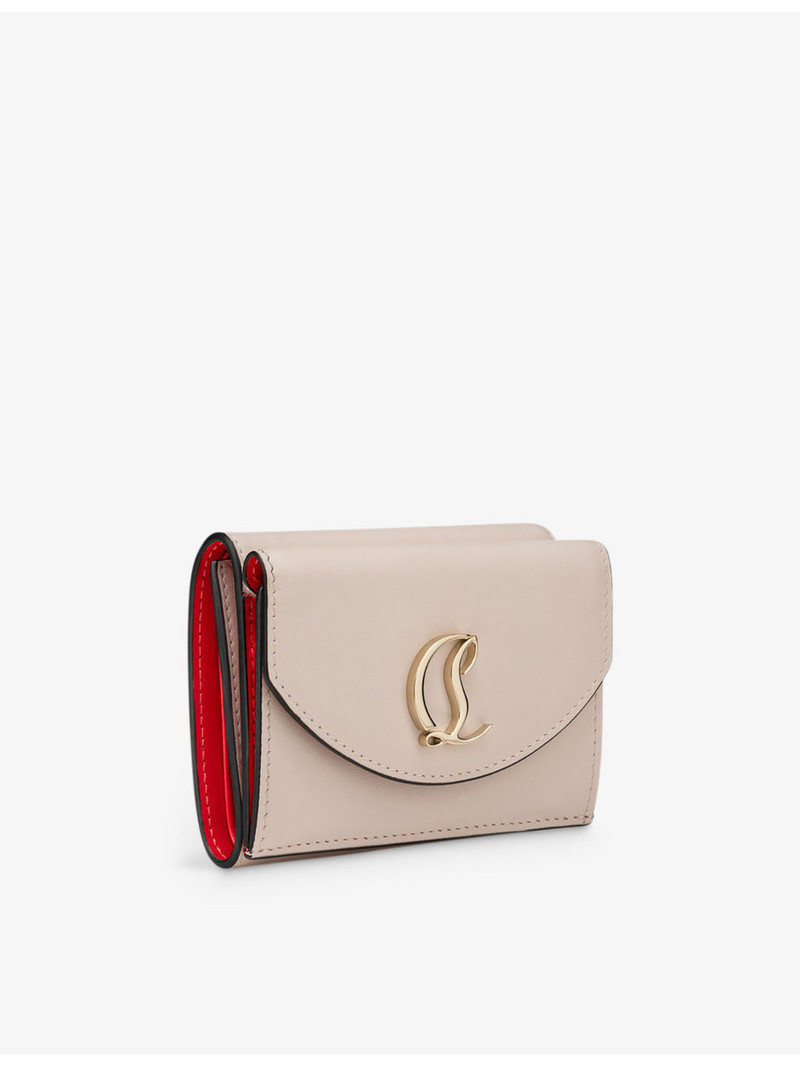 Christian Louboutin Loubi54 logo-embellished leather wallet outlook