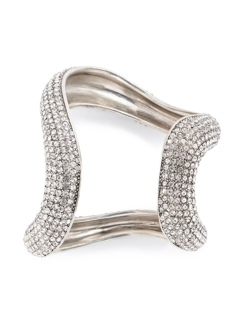 AREA crystal-embellished bracelet outlook