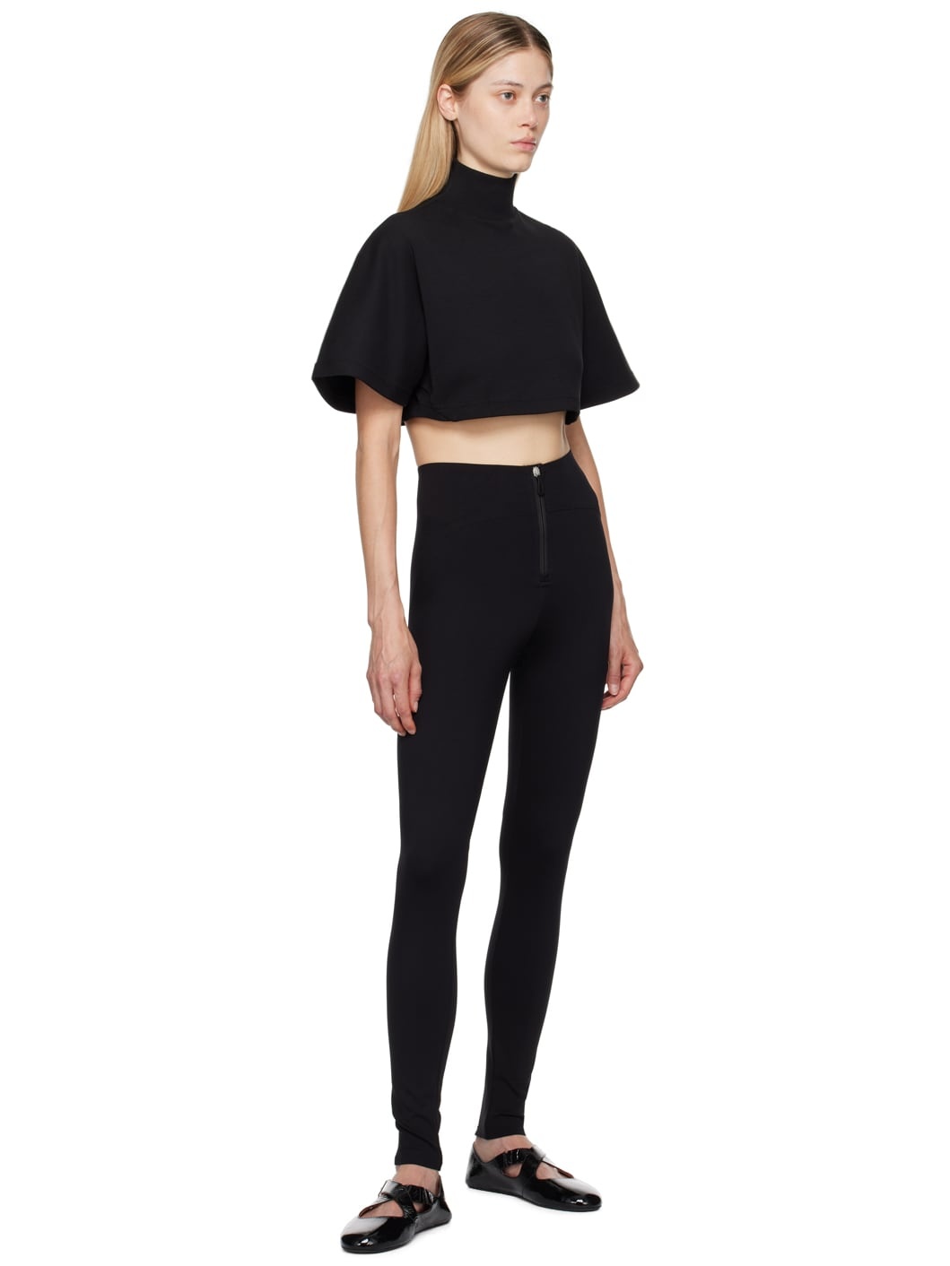 Black Sculpting Leggings - 4