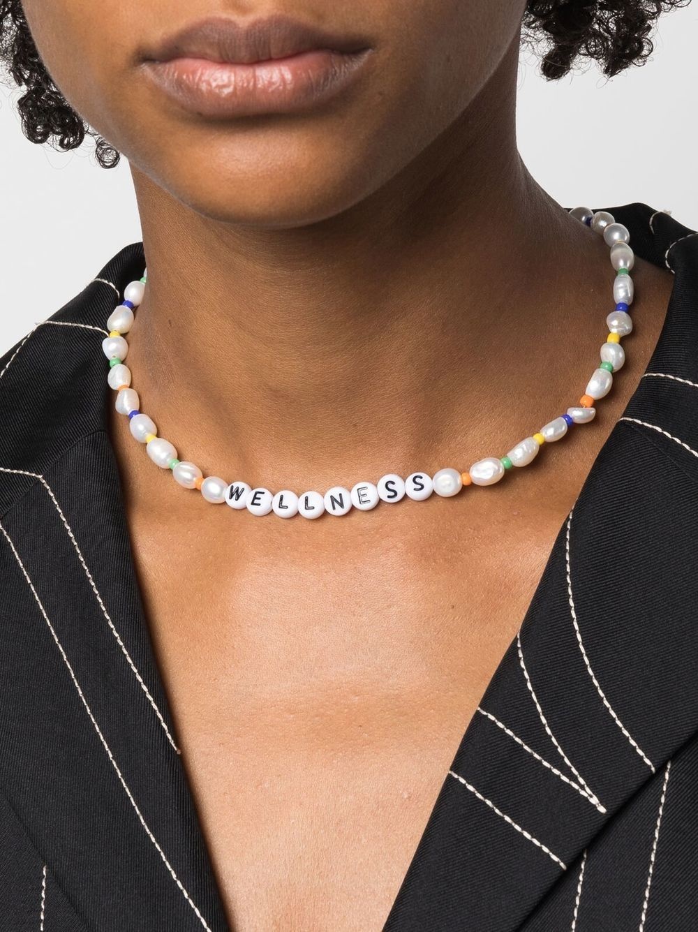Wellness pearl-bead necklace - 2
