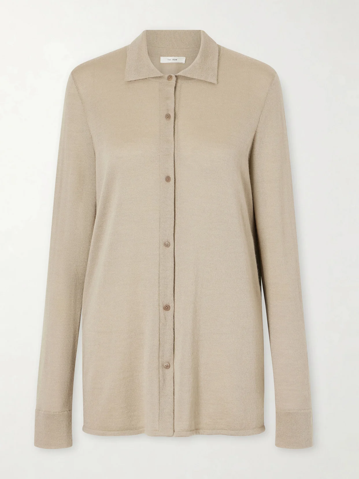 Ocari Cashmere And Silk-blend Polo Knit - 1