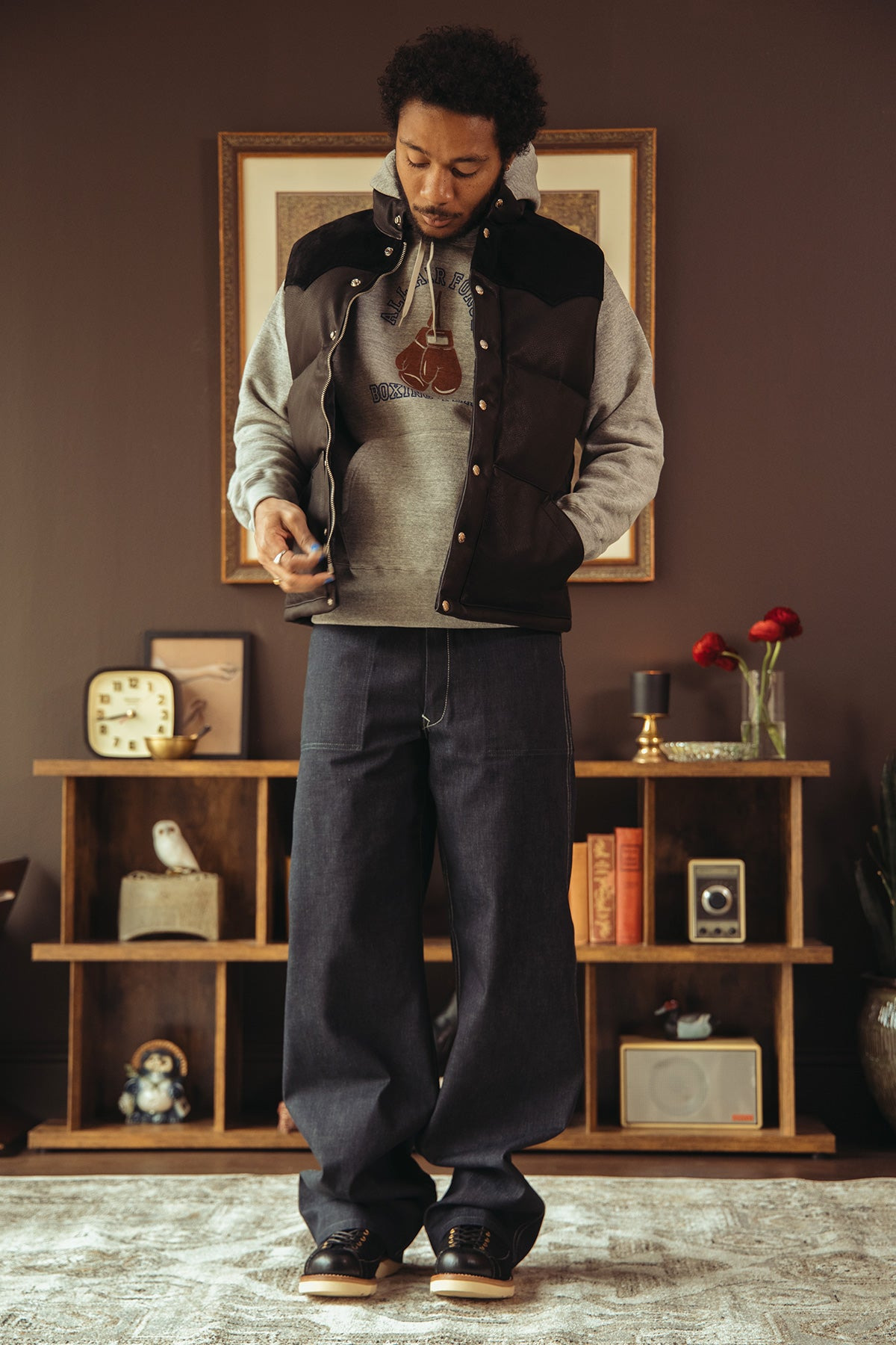 WWII Denim Work Trousers - Indigo - 2
