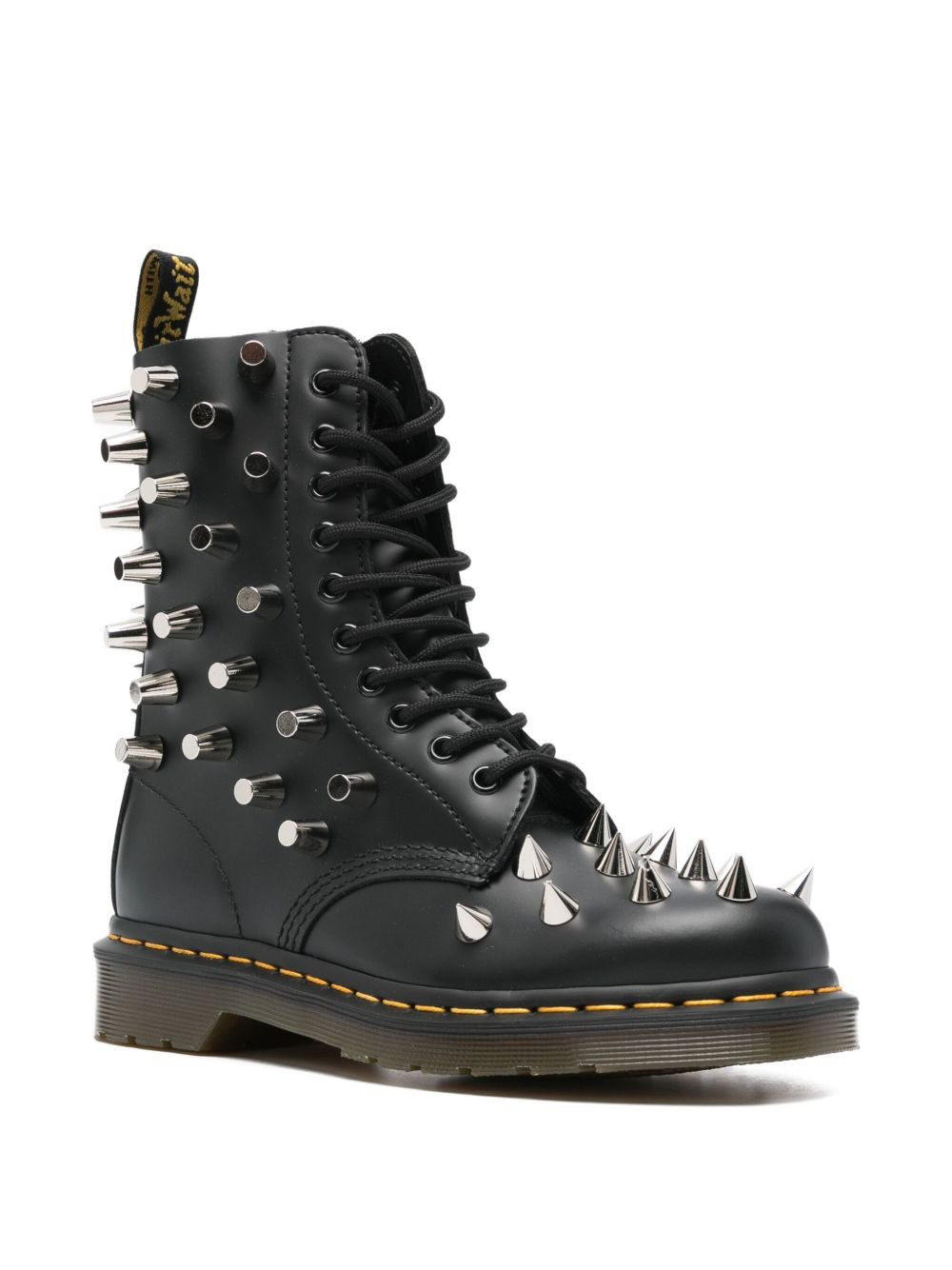 x Dr. Martens studded lace-up boots - 2