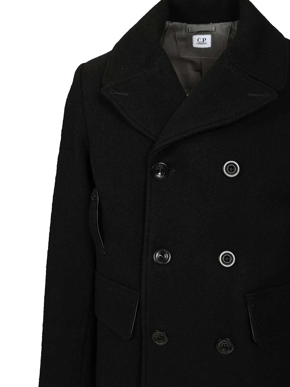 Adv - Medium Jacket In Duffel Coats Black - 4