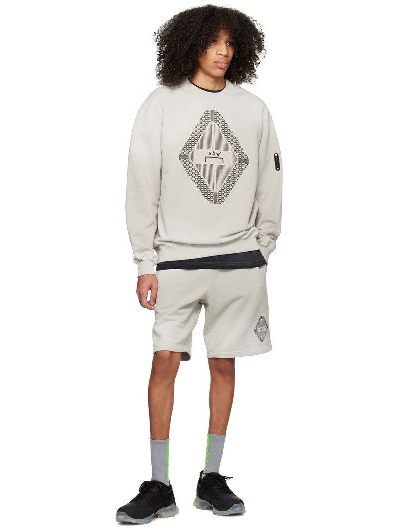A-COLD-WALL* Gray Gradient Sweatshirt outlook