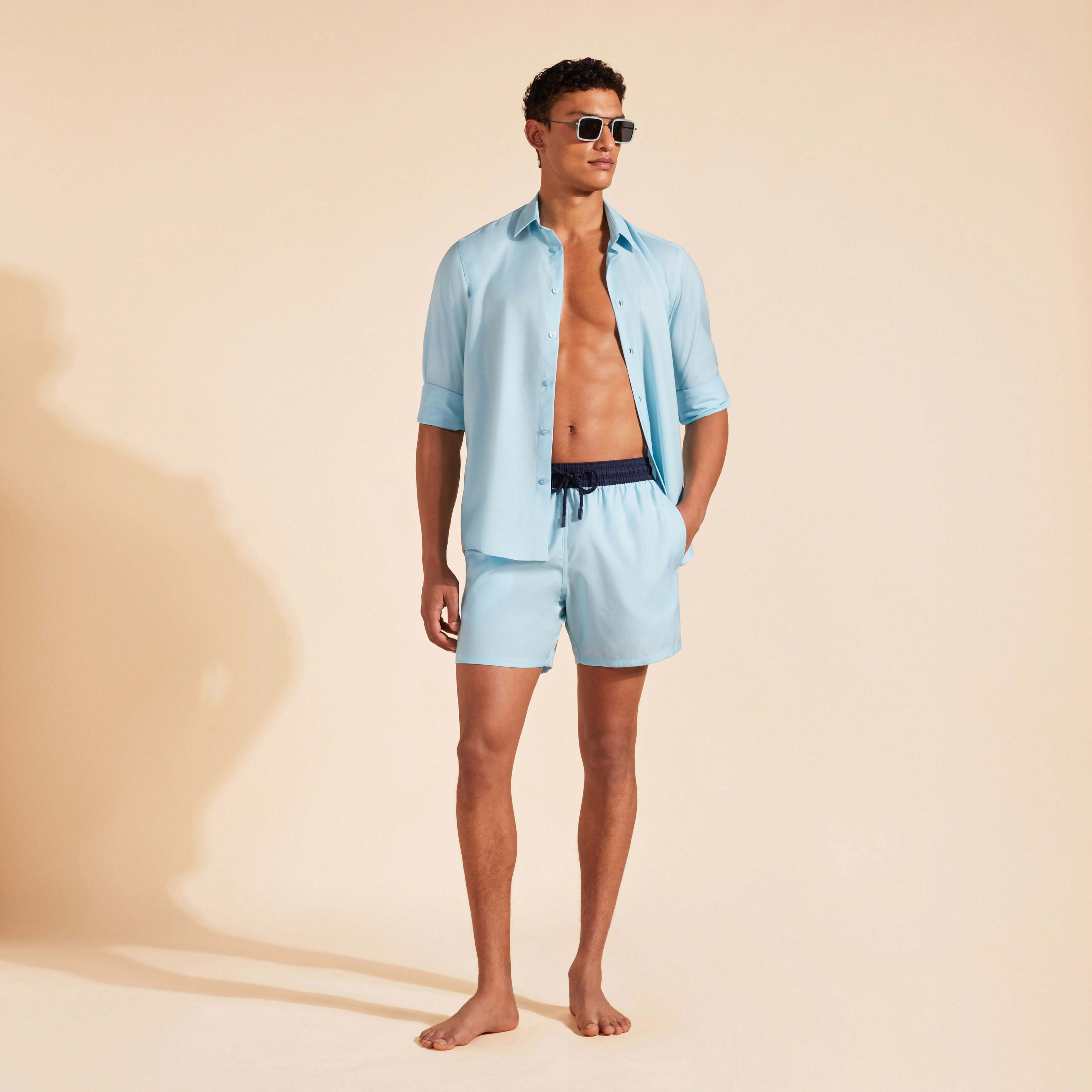 Men Wool Swim Trunks Super 120 - 6