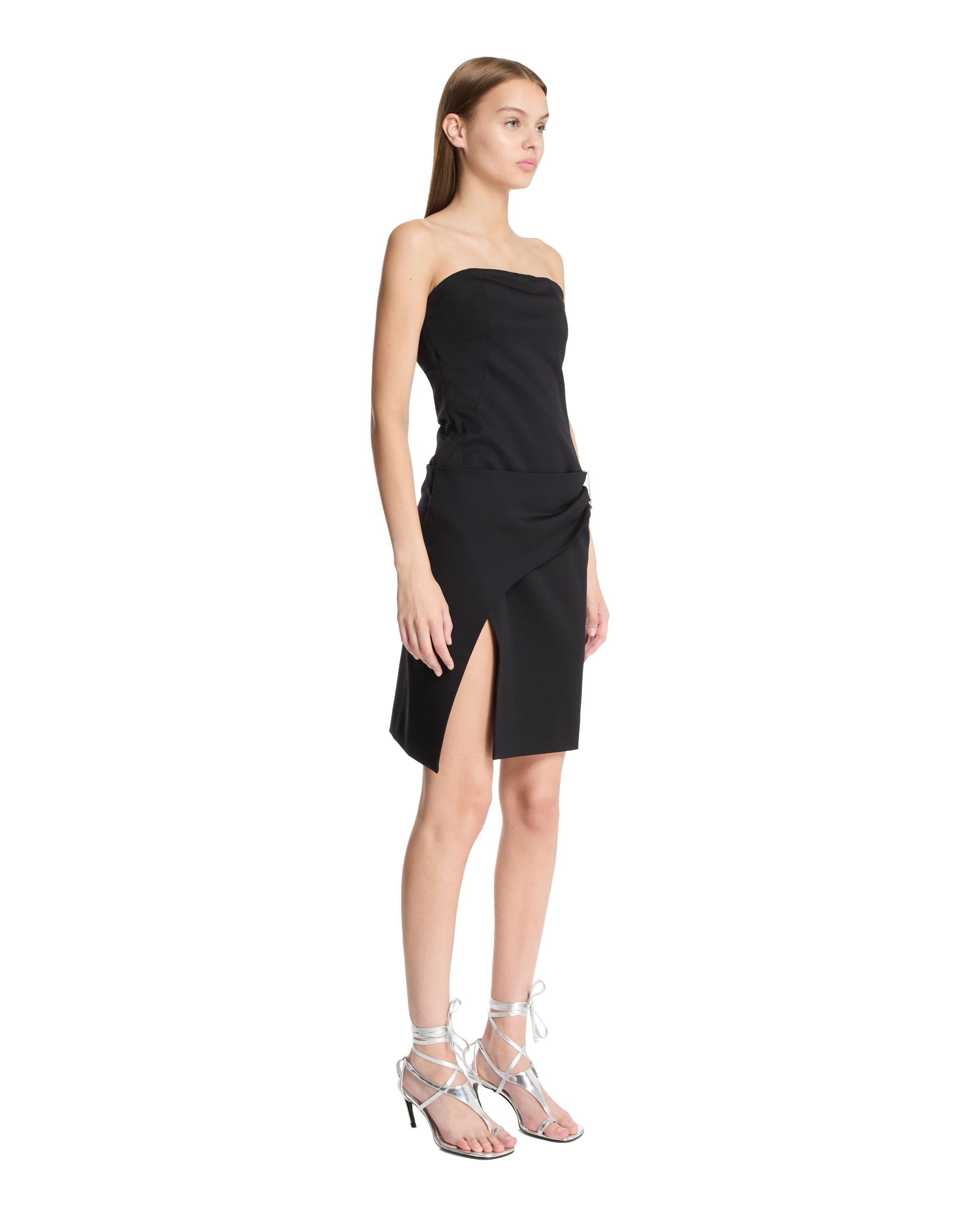 Black Midi Dress - 4