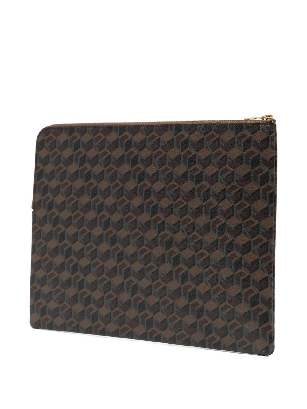 monogram clutch bag - 3