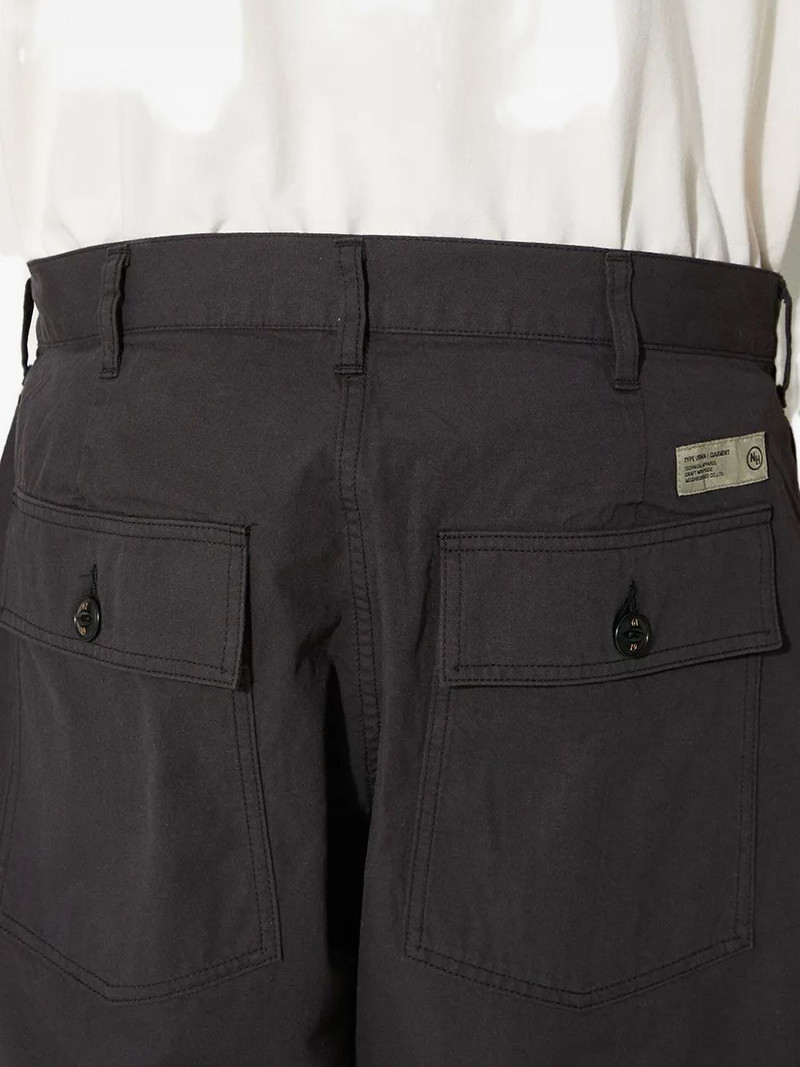 button cotton shorts 4
