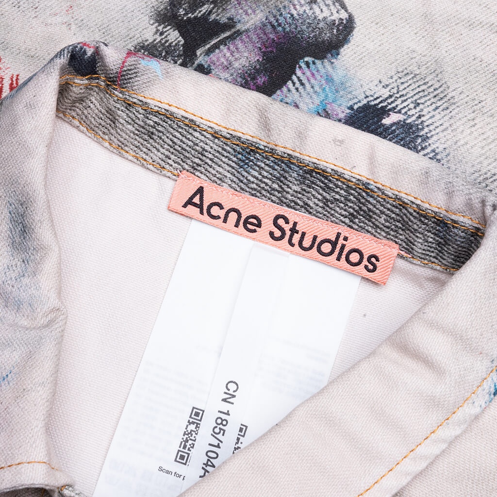 TROMPE L'OEIL JACKET - WHITE/MULTI - 6