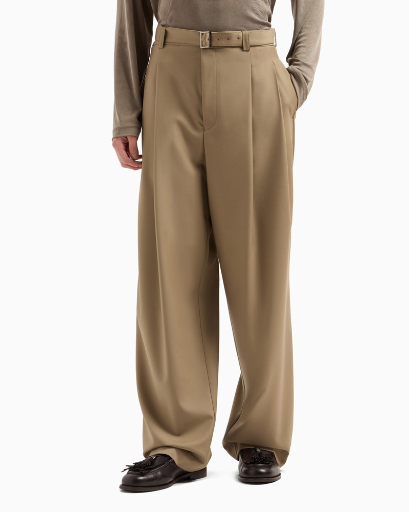 EMPORIO ARMANI FASHION TROUSERS outlook