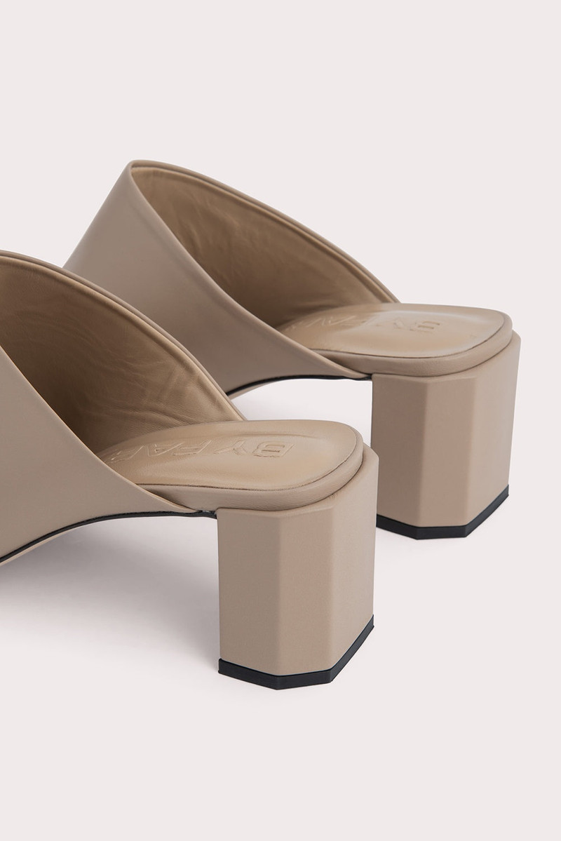 SANYA TAUPE NAPPA LEATHER 6