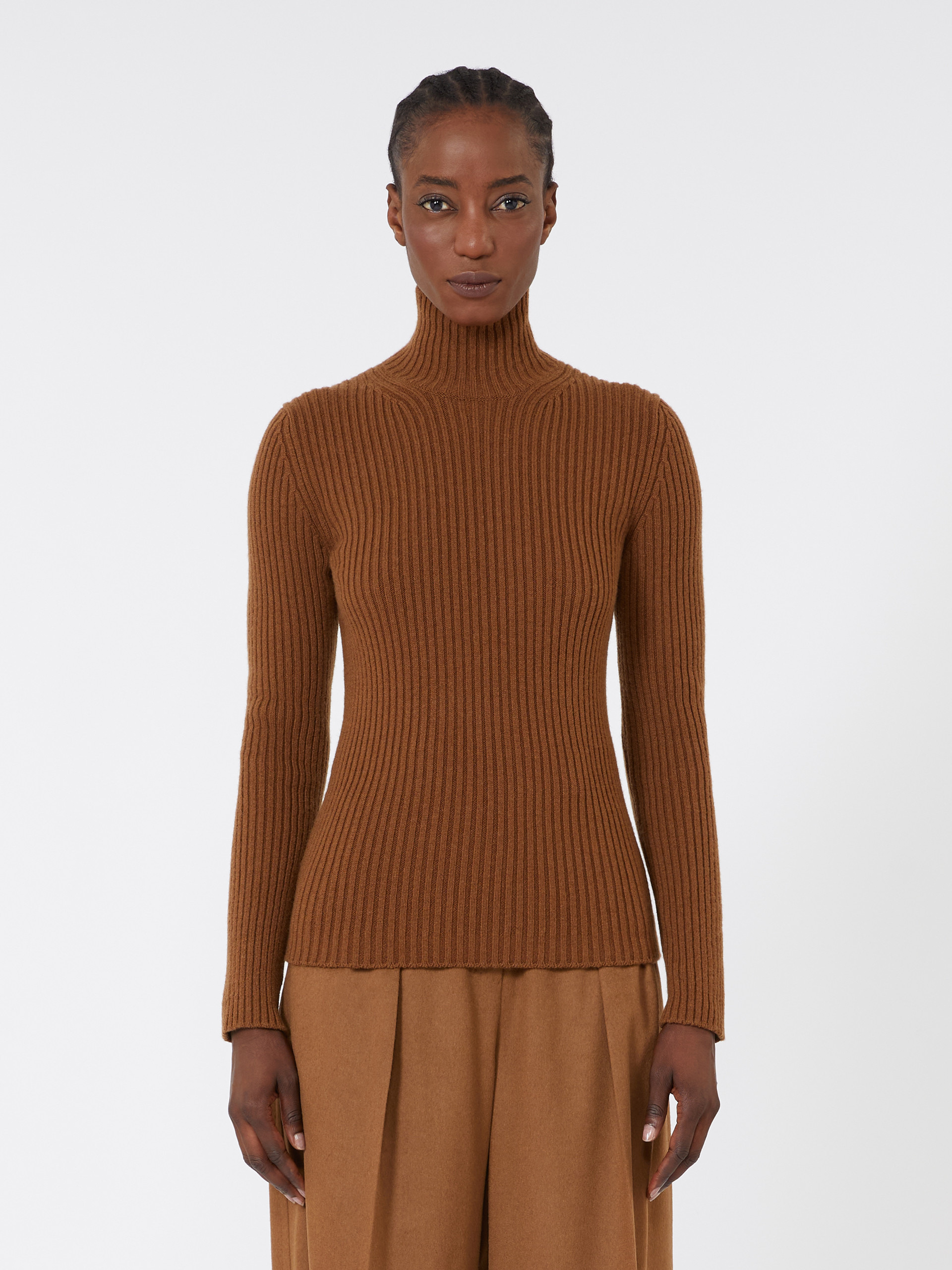 ARAL1234 Wool and cashmere ribbed turtleneck - 3