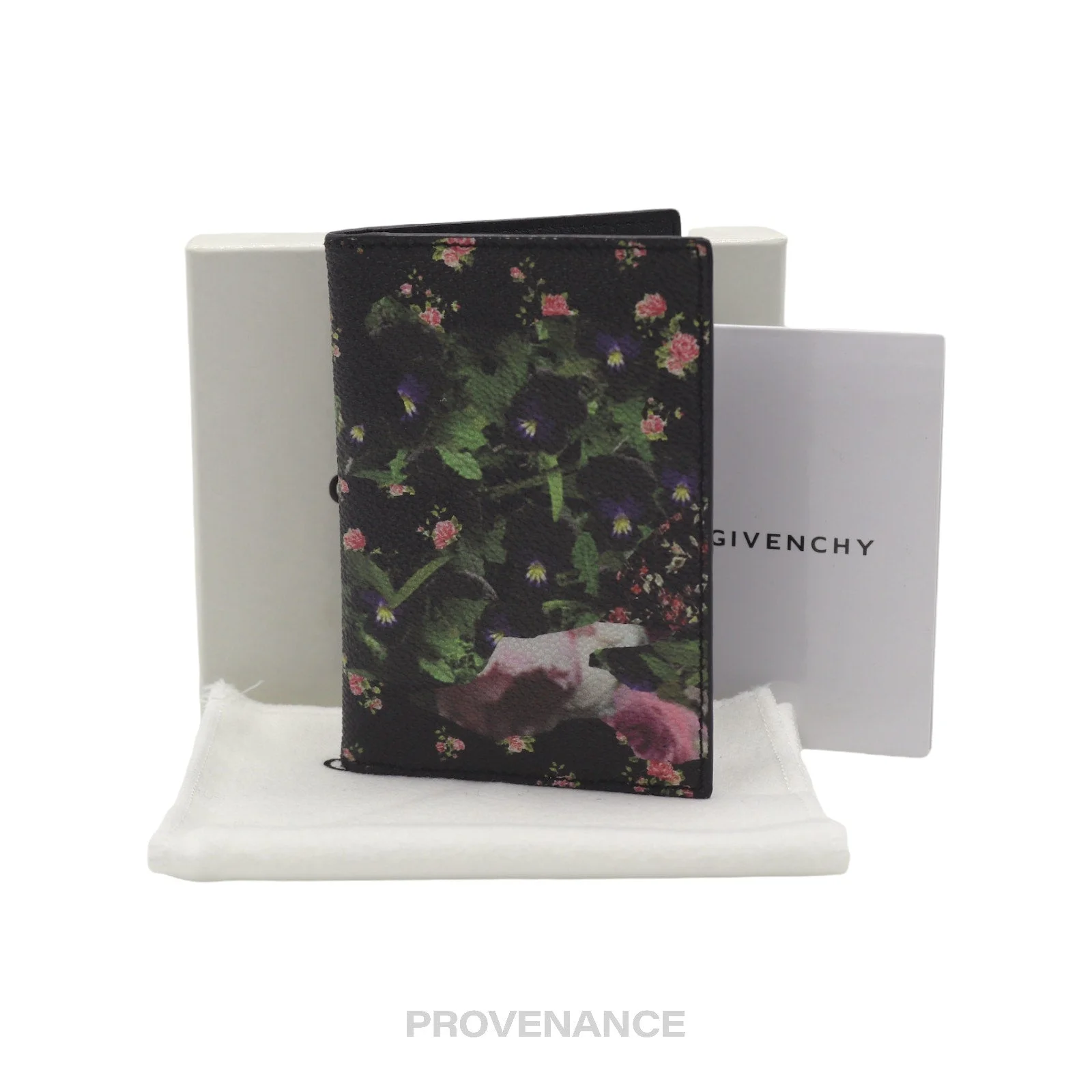 Givenchy Card Holder Wallet - Floral - 1
