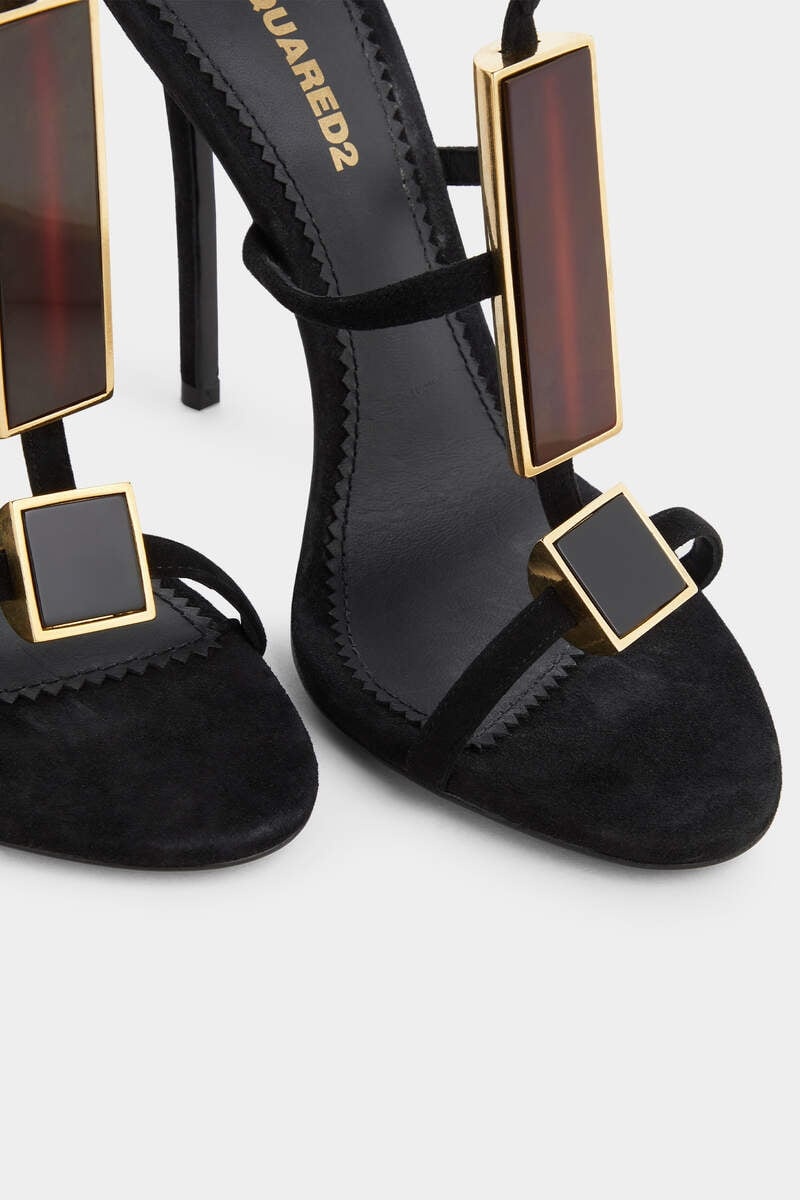 EVENING HEELED SANDALS - 4