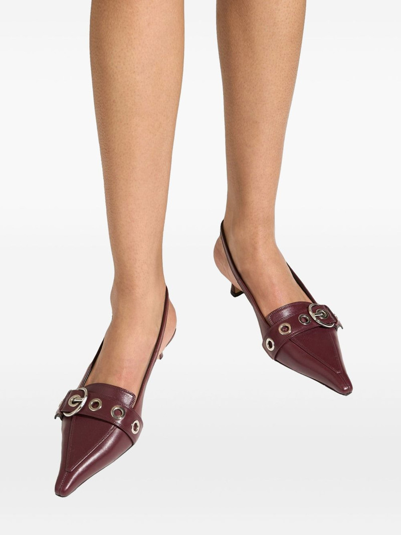 35mm Davina heeled pumps 4