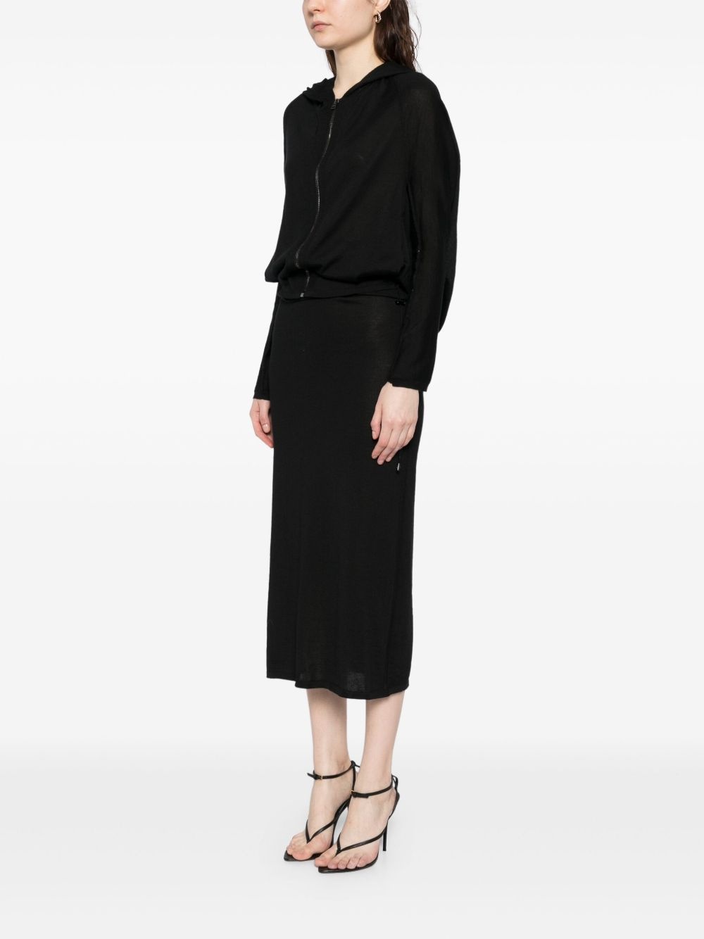 hooded dress - 3