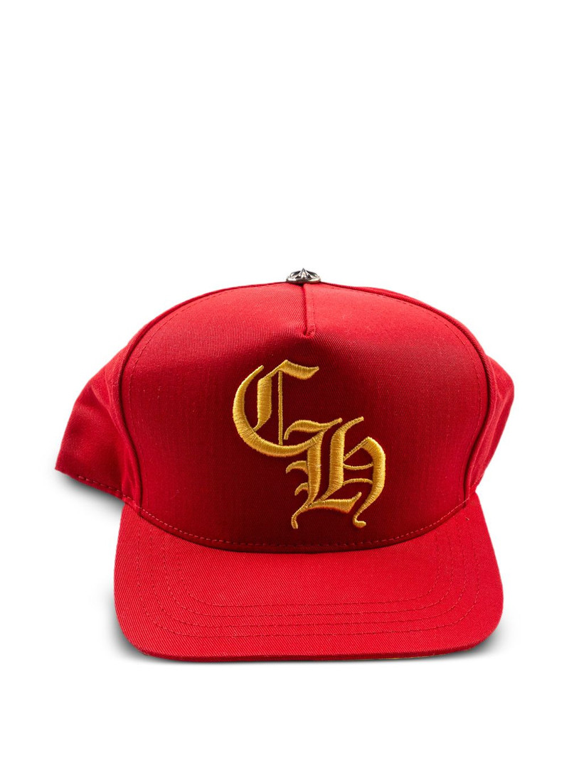 logo-embroidered baseball cap 1