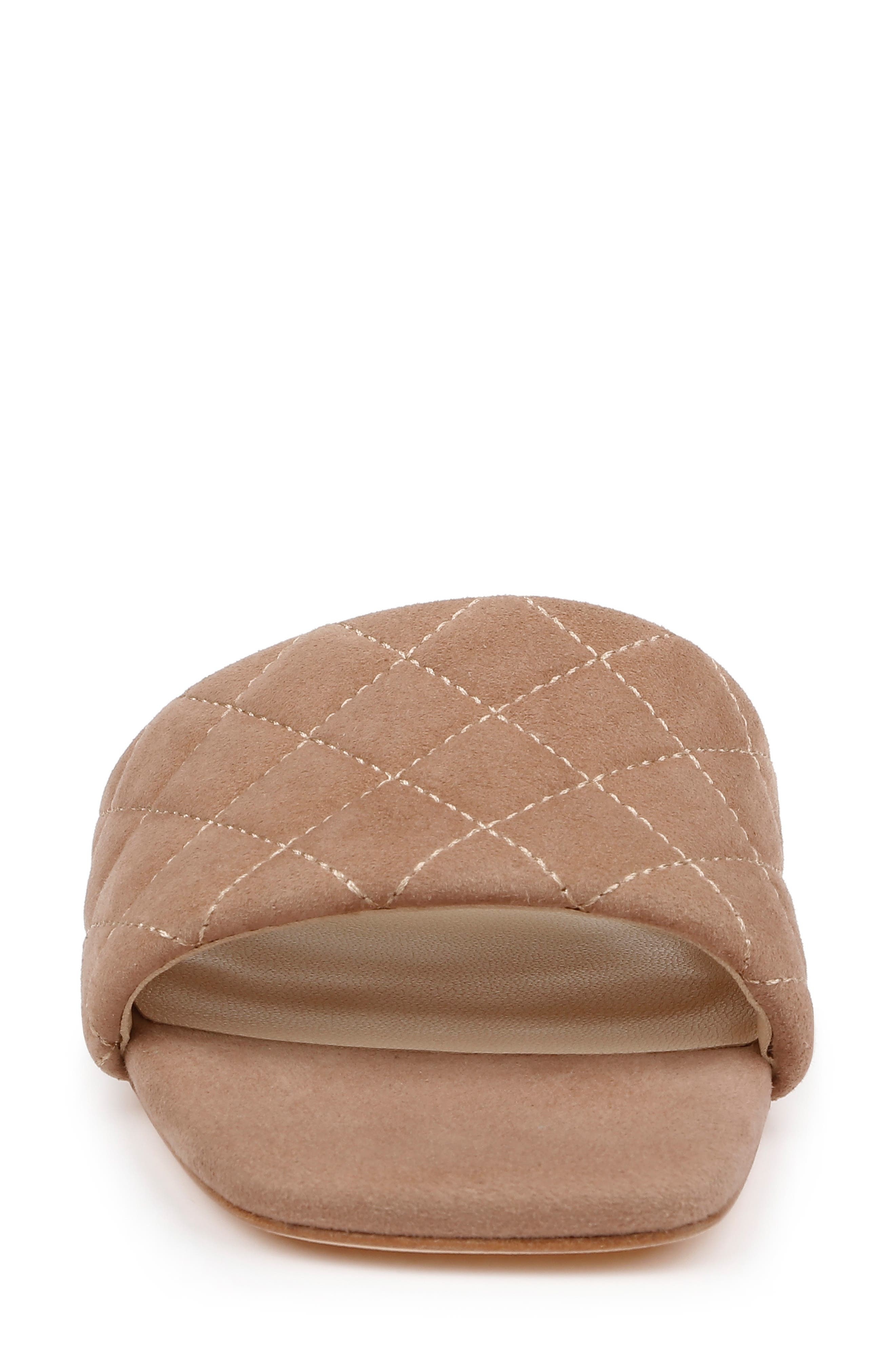 L'AGENCE Aloise Slide Sandal in Cappuccino Suede at Nordstrom - 4