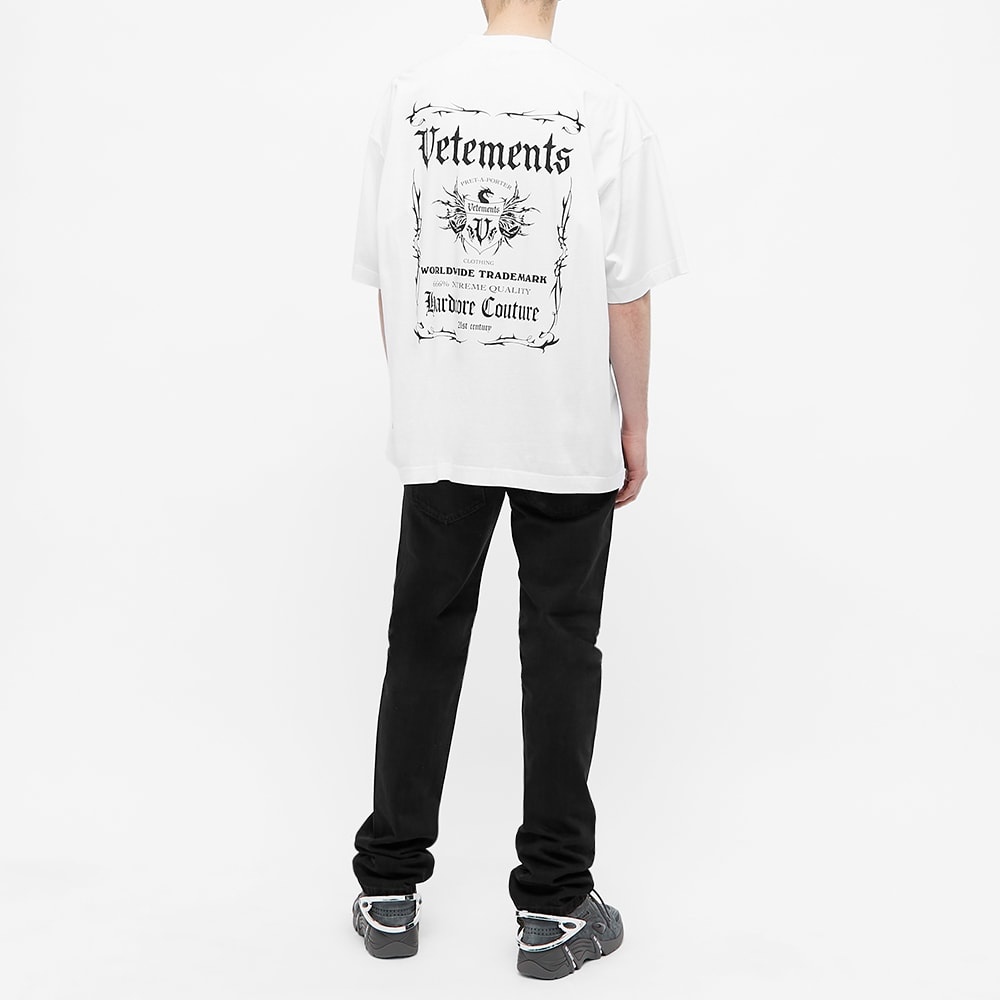 VETEMENTS Black Label Oversized Tee - 7