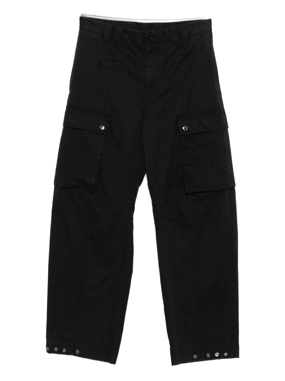 Cotton cargo trousers - 1