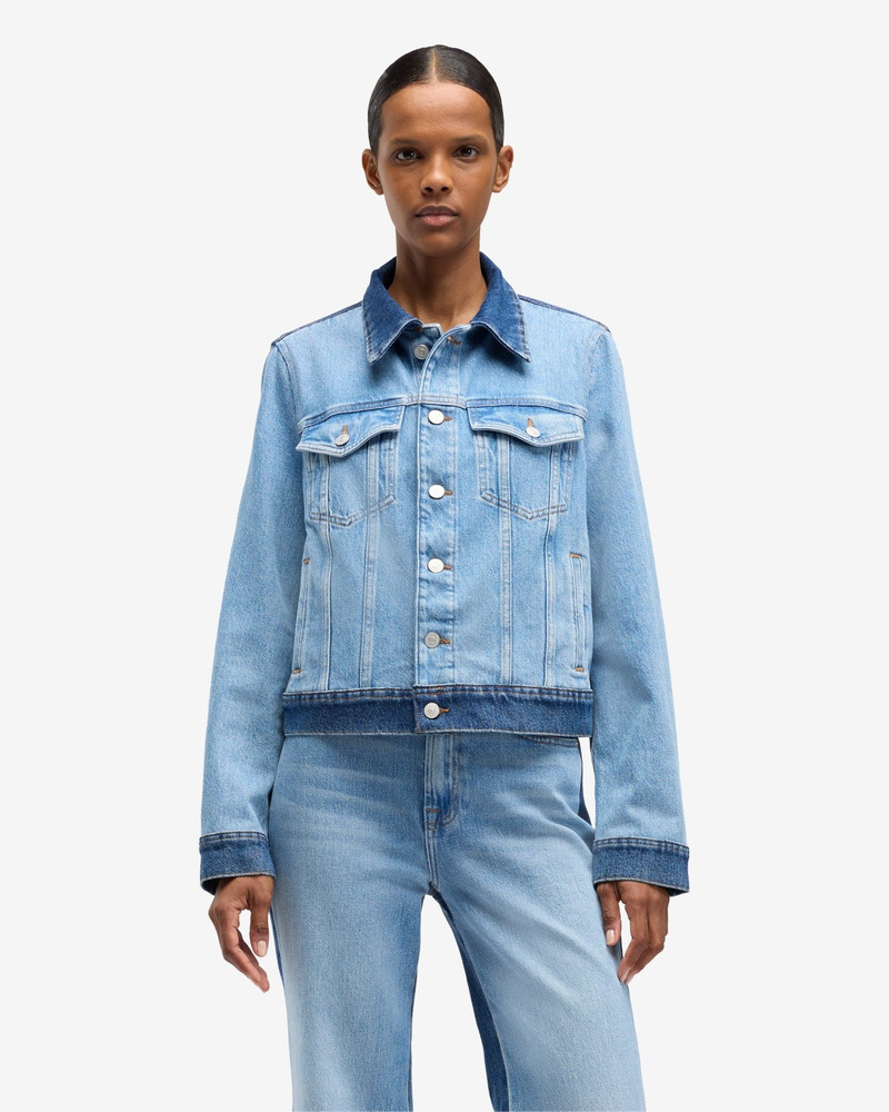 7 For All Mankind MANKIND Adi Trucker Jacket in Joker outlook