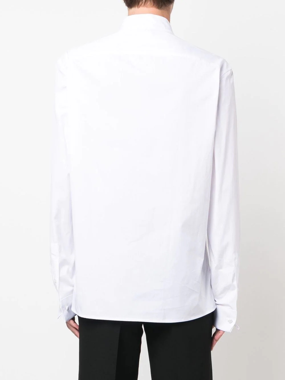 wingtip-collar long-sleeve shirt - 4