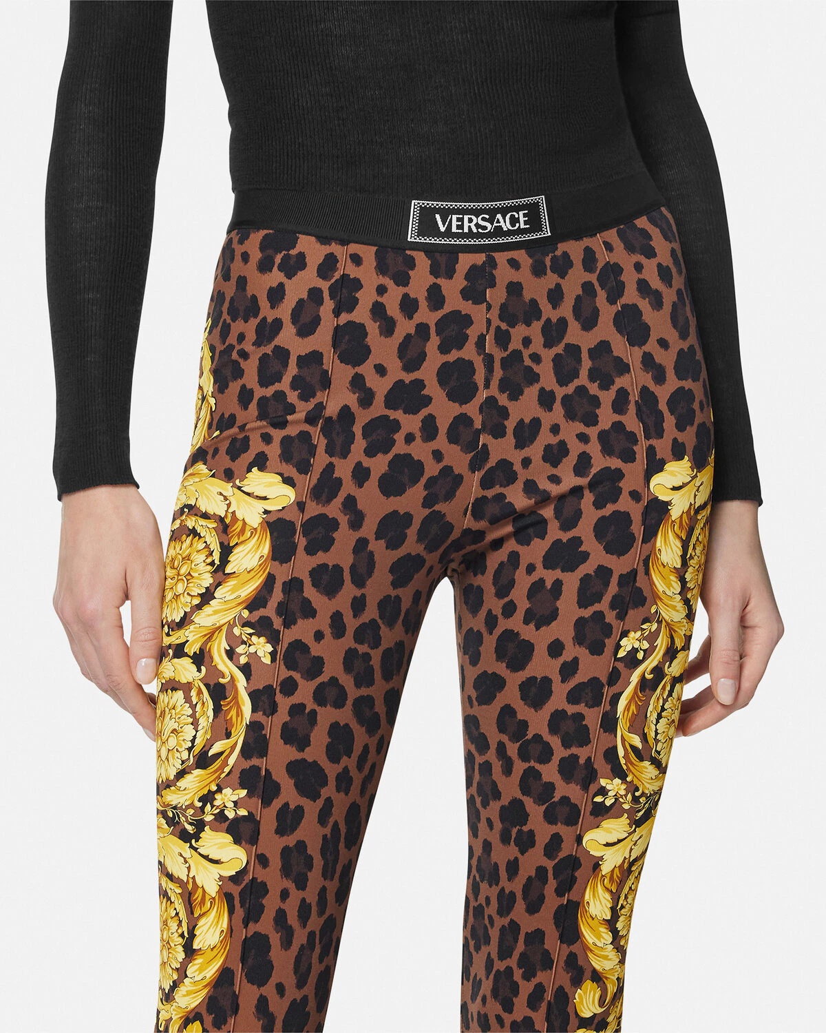 Wild Barocco Stirrup Leggings - 3
