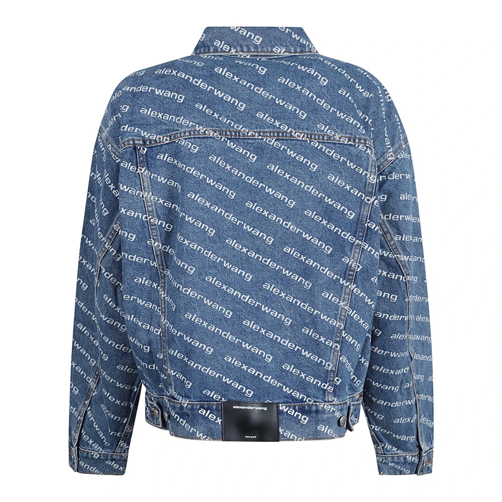 Alexander Wang DENIM LOGO PRINT OUTERWEAR | miinto | REVERSIBLE